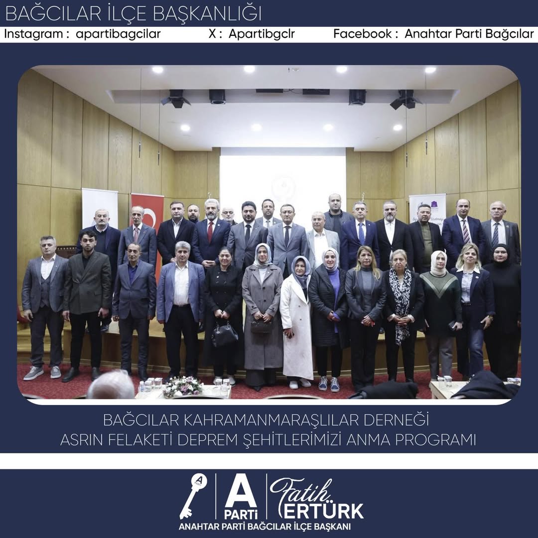 6 Şubat Asrın Felaketi’nde hayatını kaybeden deprem şehitlerimizi rahmetle, saygıyla anıyoruz. - 1